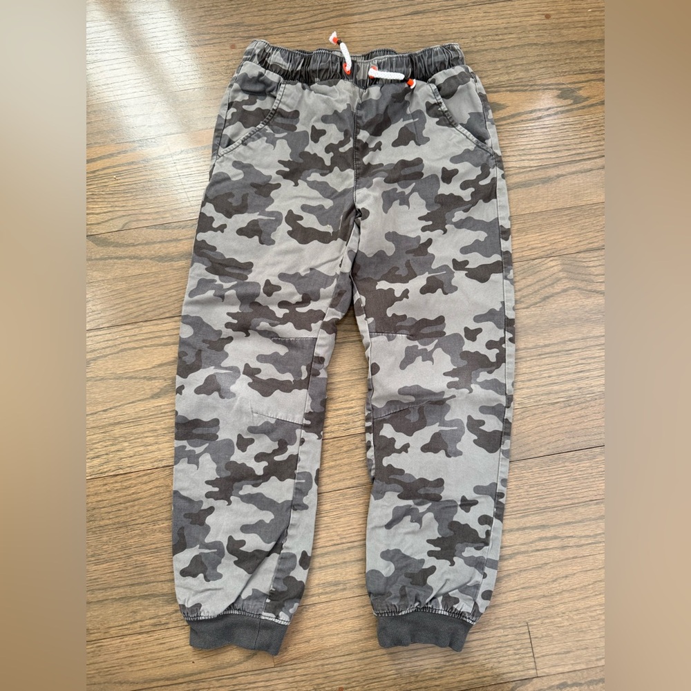 Cat & Jack Gray Camouflage Joggers